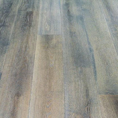 Picture of City Engineered Brushed, Stained, Wharf Grey UV Oiled Rustic Oak VC2