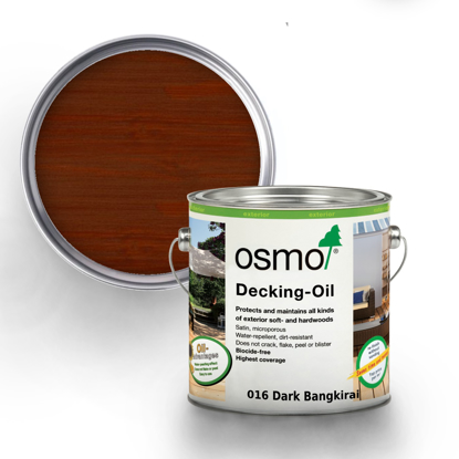Osmo Decking Oil 016D Bangkirai Dark