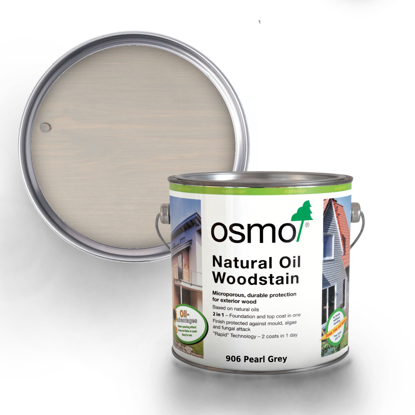 Osmo Natural Oil Woodstain 906 Pearl Grey